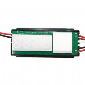 single button touch switch with clock temperature